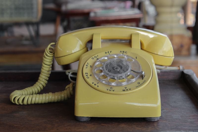 Oldschool Telefon